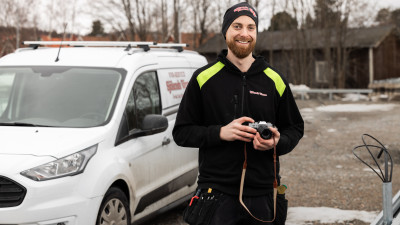 Följ med Sjölunds Värme på jobbet!